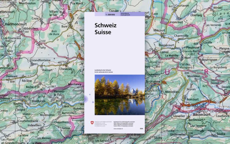 Generalkarte 1:300 000