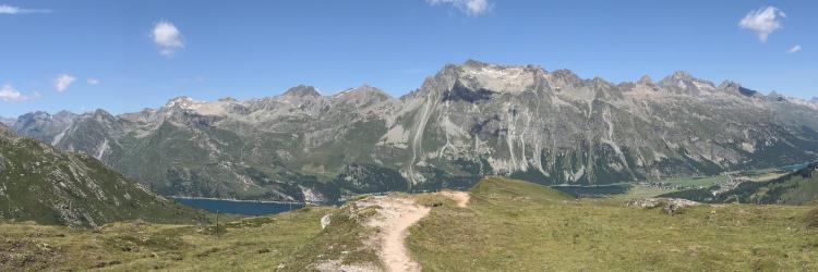 Berglandschaft Muottas